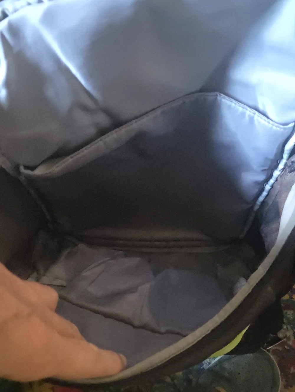 Under Armour Black Backpack with Neon Green Logo